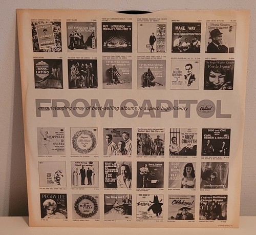 Frank Sinatra Sings...Of Love And Things -1962- Capitol W-1729 - USA *NM/NM-* - Picture 3 of 6