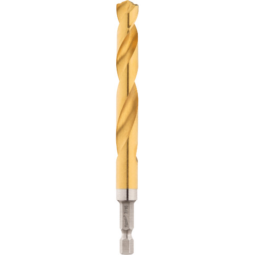 Milwaukee 48-89-4625 7/16" SHOCKWAVE RED HELIX Titanium Drill Bit