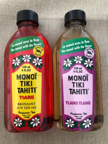 Monoi Tiki Tahiti Suntan Oil, Tiare Gardenia - Picture 2 of 9