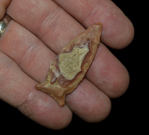 ARCHAIC DART JEFFERSON / WASHINGTON CO IOWA INDIAN ARTIFACT COLLECTABLE RELIC - Picture 2 of 4