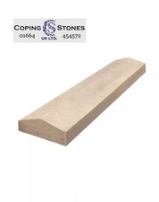 Coping Stones - 600mm x 150mm Twice Weathered (50-30mm) Various Colour Available