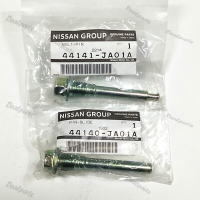 パーツ New PPT3718 Nissan Renault Type-1 Genuine Nissan/Renault Rear Caliper Upper/Lower Slide Pin set