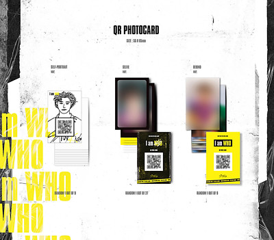 STRAY KIDS] I am WHO / My Pace / Official QR Photocard / Behind