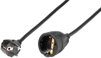 Vivanco Kabel Verlängerungskabel 5 m 3680 W 16 A Grow Garten Werkstatt Haushalt - Bild 1 von 4