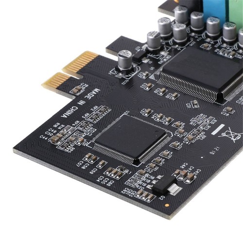 Ch Durable CMI8738 PCI Express PCI-E8738 Adapter Audio Digital PCIE Sound Card - Afbeelding 11 van 12
