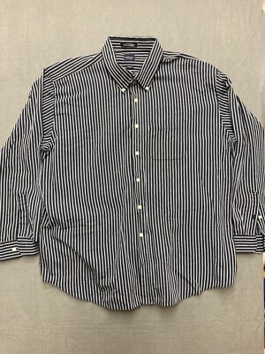 Arrow 1851 Button Up Shirt Men's 2XL XXL 18-18.5 Long Sleeve Multicolor