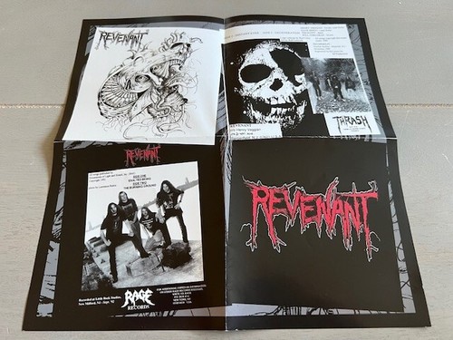 REVENANT - DISTANT EYES / EXALTED BEING ORG LIM. CD EP 2023 DEATH,SADUS,CYNIC - Picture 5 of 6