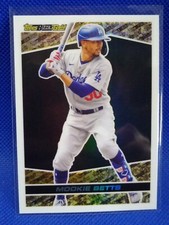 2021 Topps Chrome Update Black Gold Mookie Betts #BGC-7 Dodgers Baseball