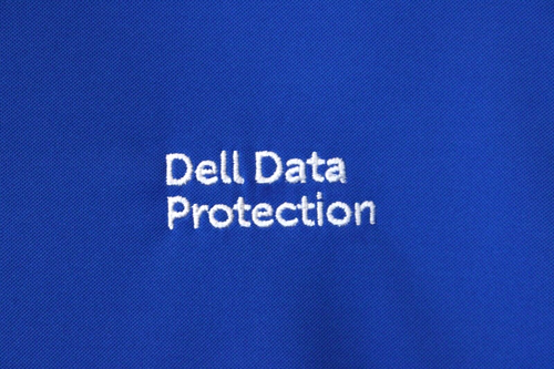 Nike Golf Dri-Fit Polo Shirt Mens Medium Blue Short Sleeve Dell Data Protection - Picture 7 of 18