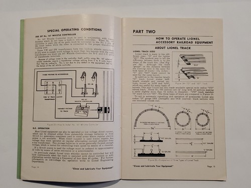 Vintage 1951 Instructions For Assembling and Operating Lionel Trains Manual - Picture 6 of 12