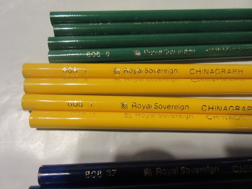 16 Vintage CHINAGRAPH Royal Sovereign Britain - Picture 5 of 18