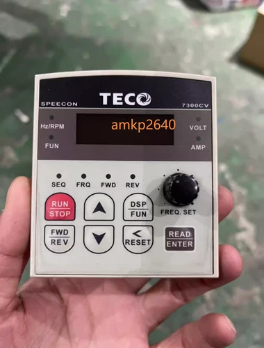1 Stück 7300CV TECO Wechselrichter Bedienfeld - Bild 2 von 2