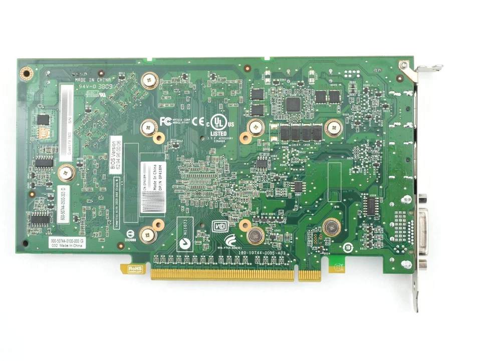 Dell nVidia Quadro FX 1800 768MB PCIe x16 900-50744-0100-000 0P418M - Image 4 of 4