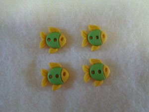 Buttons Galore Bulk Buy Craft /& Sewing Buttons Chubby Fish