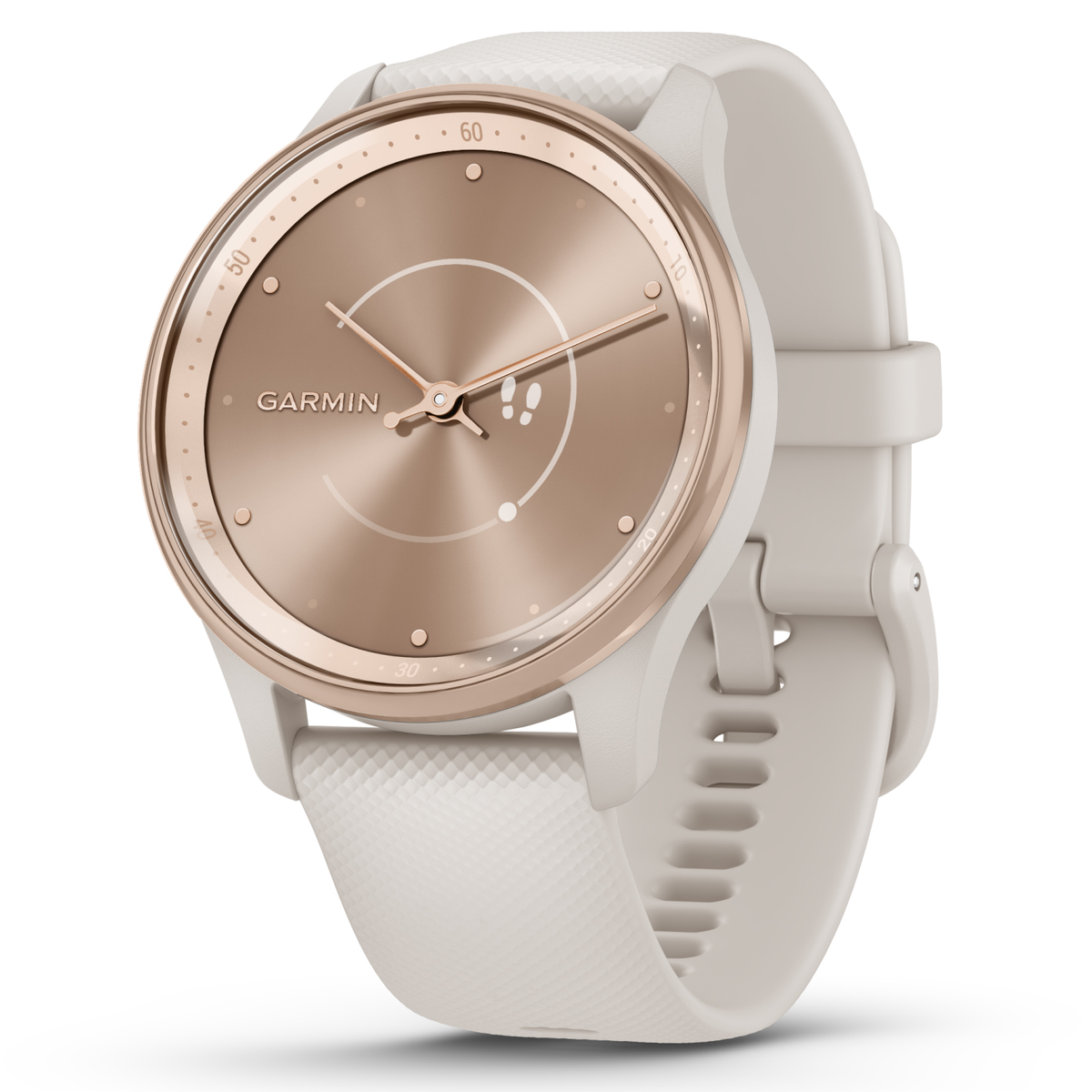 Garmin vivomove Trend 40 mm Hybrid Unisex Smartwatch Peach Gold