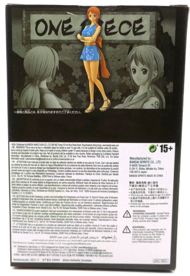 Figura Nami One Piece DXF Grand Line Lady Volumen 1 Foto 3 de 4
