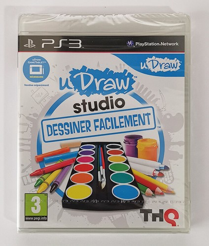UDraw Studio Dessiner Facilement/Instant Artist PS3 - French version *New*