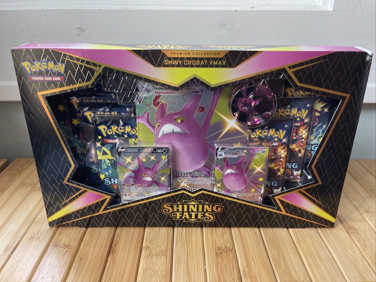 Pokemon TCG: SHINING FATES Premium Collection - Shiny Crobat Pokemon TCG: SHINING FATES Premium Collection - Shiny Crobat