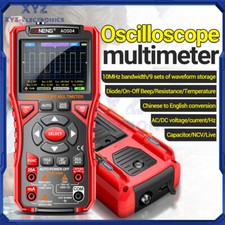 AOS04 2in1 Digital Oscilloscope + Multimeter 50MS/s 10Mhz Support Waveform AC/DC