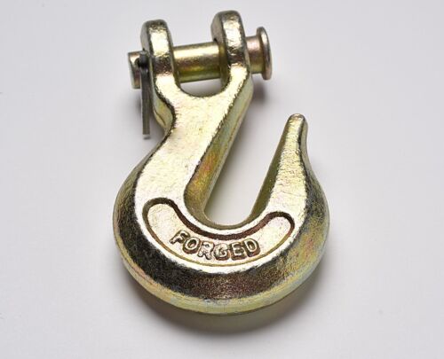 6x Clevis Grab Hook Tow Chain End G70 1/4" Flatbed Trailer Tie Down Hauling Rig - 第 2/8 張圖片
