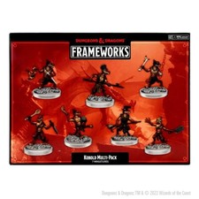 WizKids D&D Frameworks: Kobolds - Unpainted and Unassembled