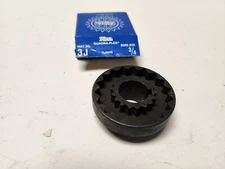 Martin Quadra-Flex 3J 3/4 Coupling Flange Fits 3/4" Shaft.