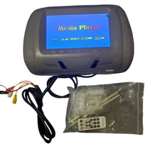 7"Display Headrest Monitor MP5 Car Head Pillow Rest Screen USB Multimedia Player