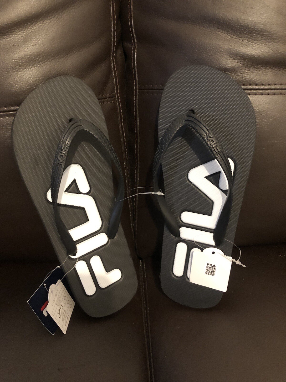 Pantofole infradito Fila Toe Post Flops Piscina Spiaggia Perizoma Sandali Regno Unito 5 5 EU 39