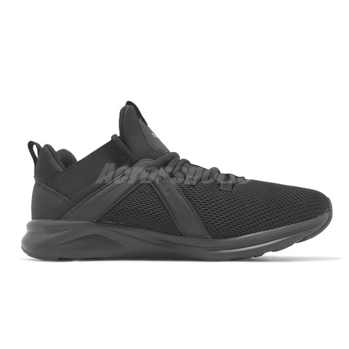 Puma Enzo 2 Wide Black Gray Men Road Running Jogging Shoes 194163-12 - Picture 3 of 8