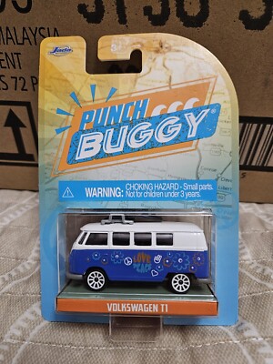 Jada Punch Buggy Volkswagen T1 Love  Peace - A1