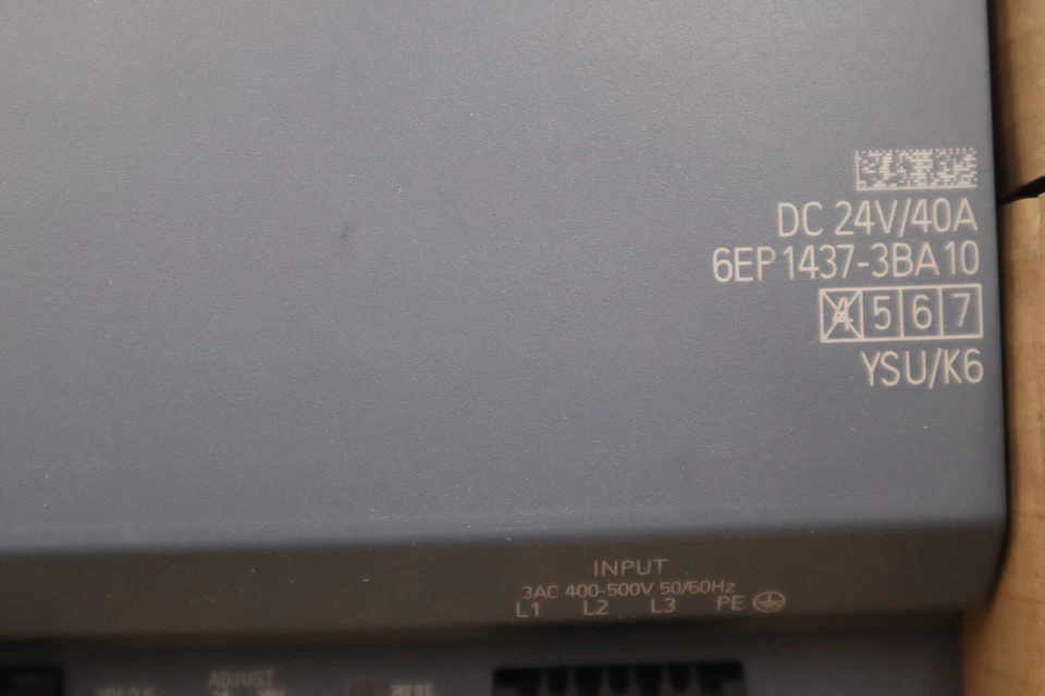 NUEVA EN CAJA FUENTE DE ALIMENTACIÓN SIEMENS SITOP PSU8200 6EP1437-3BA10 STOCK H271 Foto 3 de 4