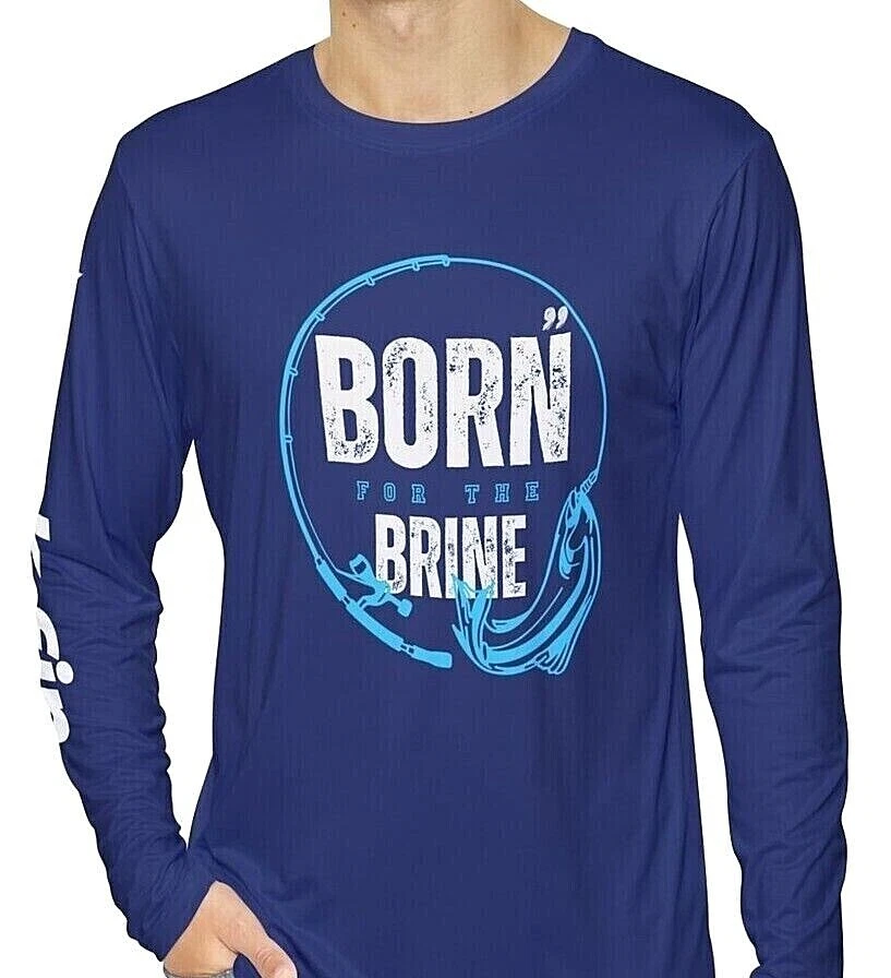 Kick Fin Sportswear Lightweight Moisture Wicking Long Sleeve Fishing T-Shirt