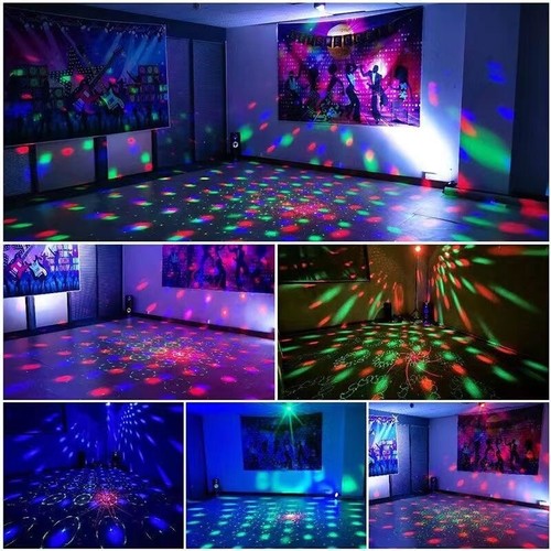 LED EFFECT LIGHT Laser Projector Stage Light RGB Party KTV Club DJ Disco Lights - Picture 8 of 10
