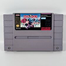 Monopoly Nintendo SNES Cartridge Only Authentic / Tested - (See Pics)