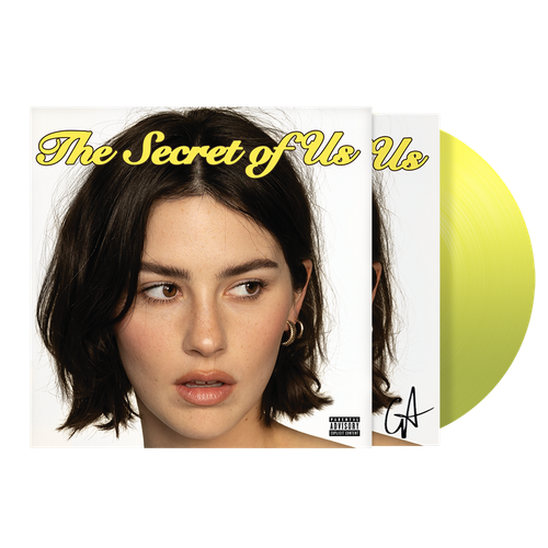 Gracie Abrams The Secret of Us Signed Insert Yellow Vinyl Limited Edition