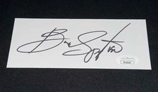 Singer Bruce Springsteen Signed Cut JSA LOA Born To Run Autograph