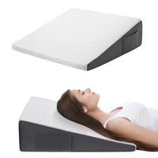 7.5" Bed Wedge Pillow for Sleeping After Surgery, Back Support, Leg Elevation...