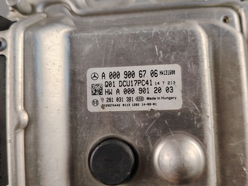 Mercedes-Benz Classe C W205 C220 Bluetec Motore Controllo Modulo Ecd ECM - Immagine 3 di 4