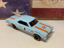 HOT WHEELS 1967 OLDS 442, 2021 GULF, LOOSE NICE
