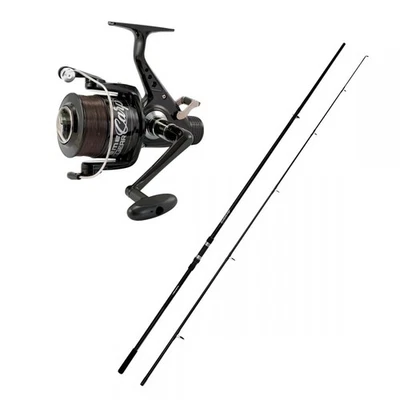 Lineaeffe Karpfencombo 12ft 3,60m 3,00lbs Extreme Carp + Freilaufrolle + Schnur