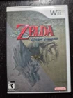 Zelda Twilight Princess (Nintendo Wii, 2006) CIB COMPLETE