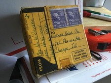 Eastman Kodak original ship box  1932  patent 1,861,800 aviation aluminum 1 reel