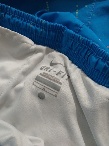 Nike Drit Fit Girl Size Large Activewear Shorts Built-in Brief Drawstring (#A7 - Picture 3 of 6