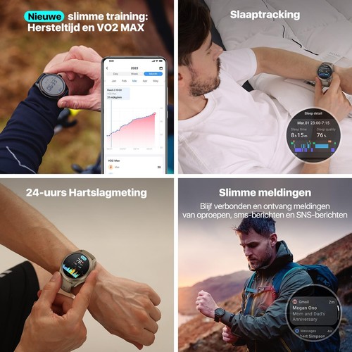 TicwatchPro 5 Android Smartwatch voor heren Snapdragon W5+ Gen 1 Platform Wear O - Zdjęcie 6 z 7