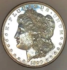 1890 S MORGAN ULTRA PROOF LIKE! UNCIRCULATED BEAUTY DEEP LIQUID MIRRORS NR#64618