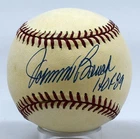 Johnny Bench Single Signed Baseball 9.5 (Selig, HOF) JSA LOA (card) 719257