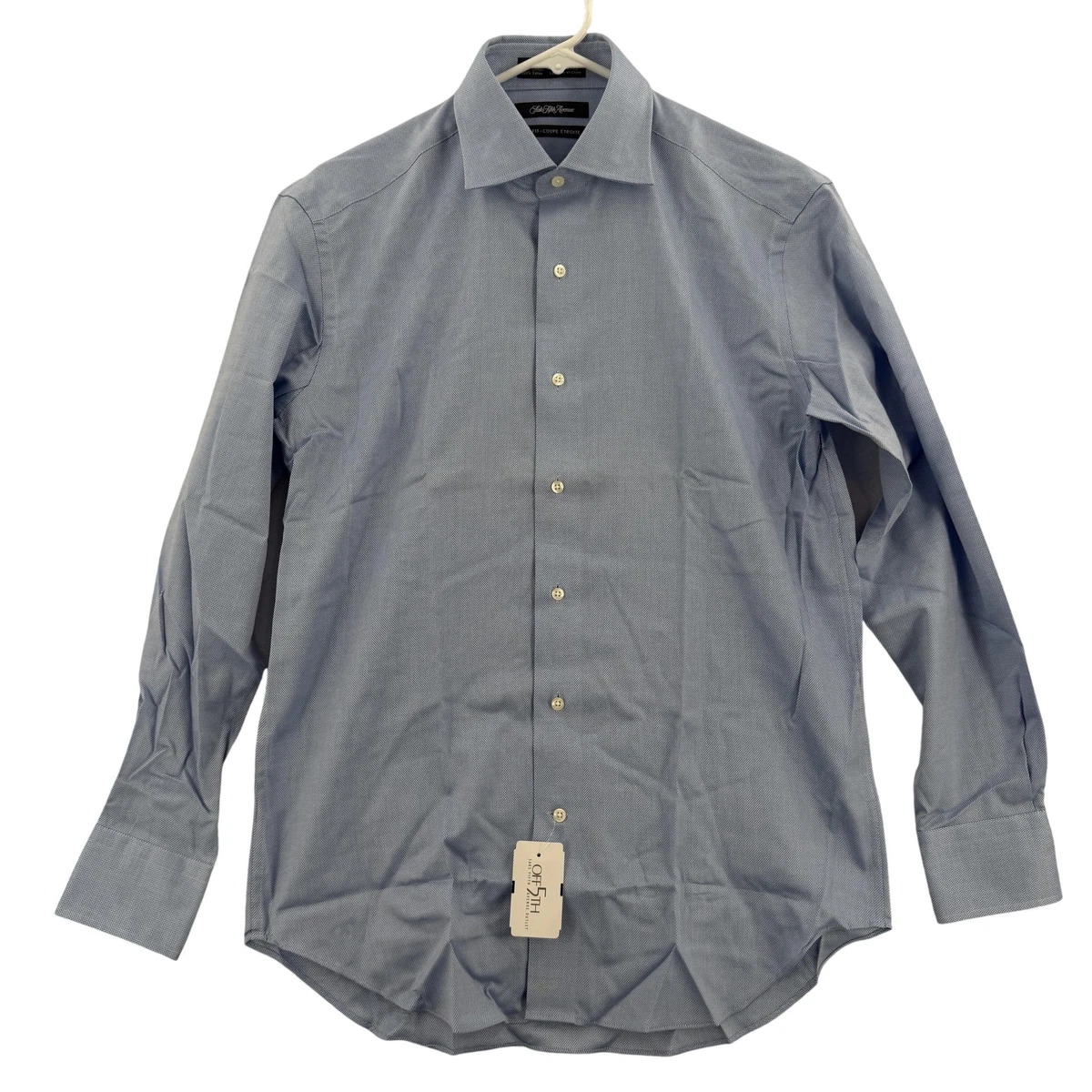 Saks Fifth Avenue 100% Cotton Dress Shirts for Men for sale | eBay