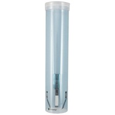 Grainger Approved C3165TBLGR Cup Dispenser,17 in H,Blue 6ADL4