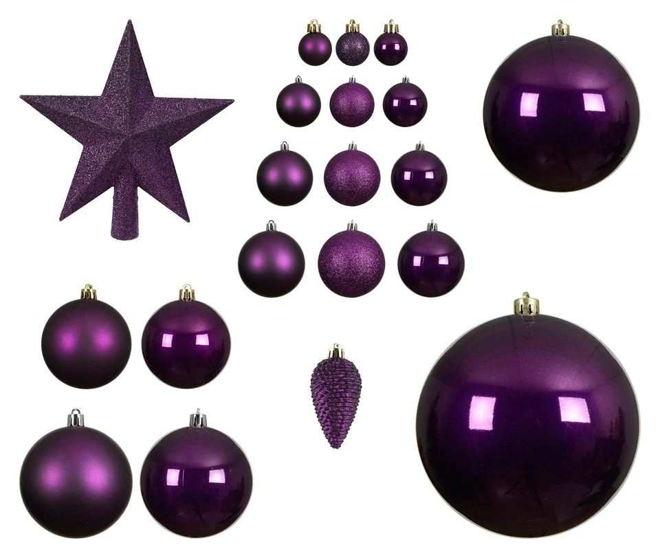 Christbaumschmuck Kunststoff Weihnachtsbaumschmuck Christbaumkugeln Feige