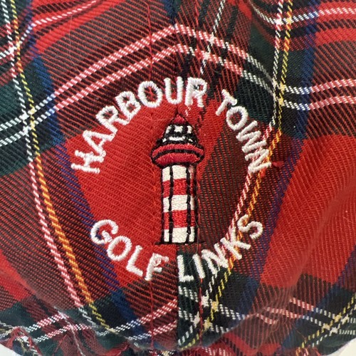 Ahead Harbour Town Golf Links Tartan rot kariert Hogan Kappe Mütze Einheitsgröße Calvin Klein - Bild 4 von 10
